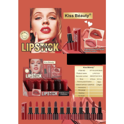 Kiss Beauty Fanfare Lipstick