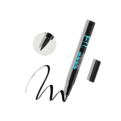 Bridester Fit Me Makeup Waterproof Super Lasting Liquid Eyeliner(Black)